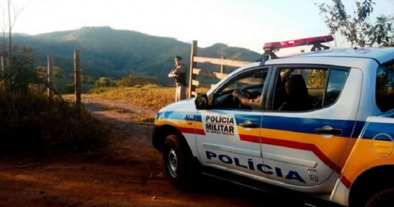 roubo fazenda policia militar