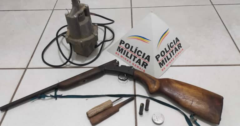 06 02 20 arma apreendida em joao pinheiro