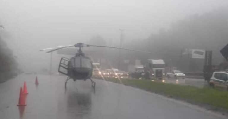 06 02 20 pouso forcado helicoptero