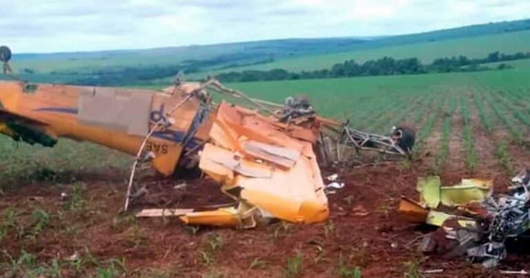 26 02 20 acidente com aviao em fazenda 1