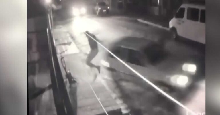 03 03 20 jovem escapa de ser atropelado