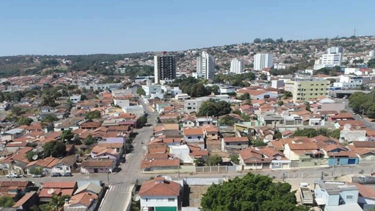 Foto aérea do Centro de João Pinheiro