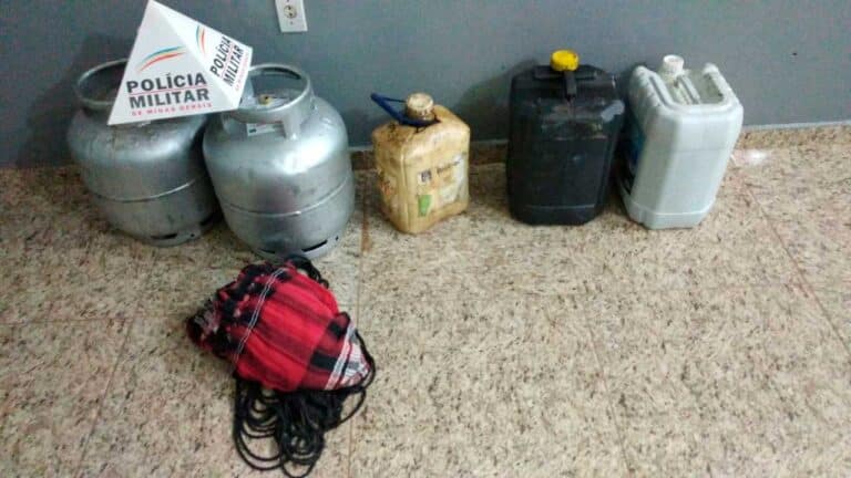 Material furtado por ex-funcionário recuperado pela PM