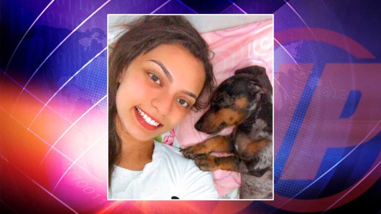 Foto de Simba e de Laura Cordeiro