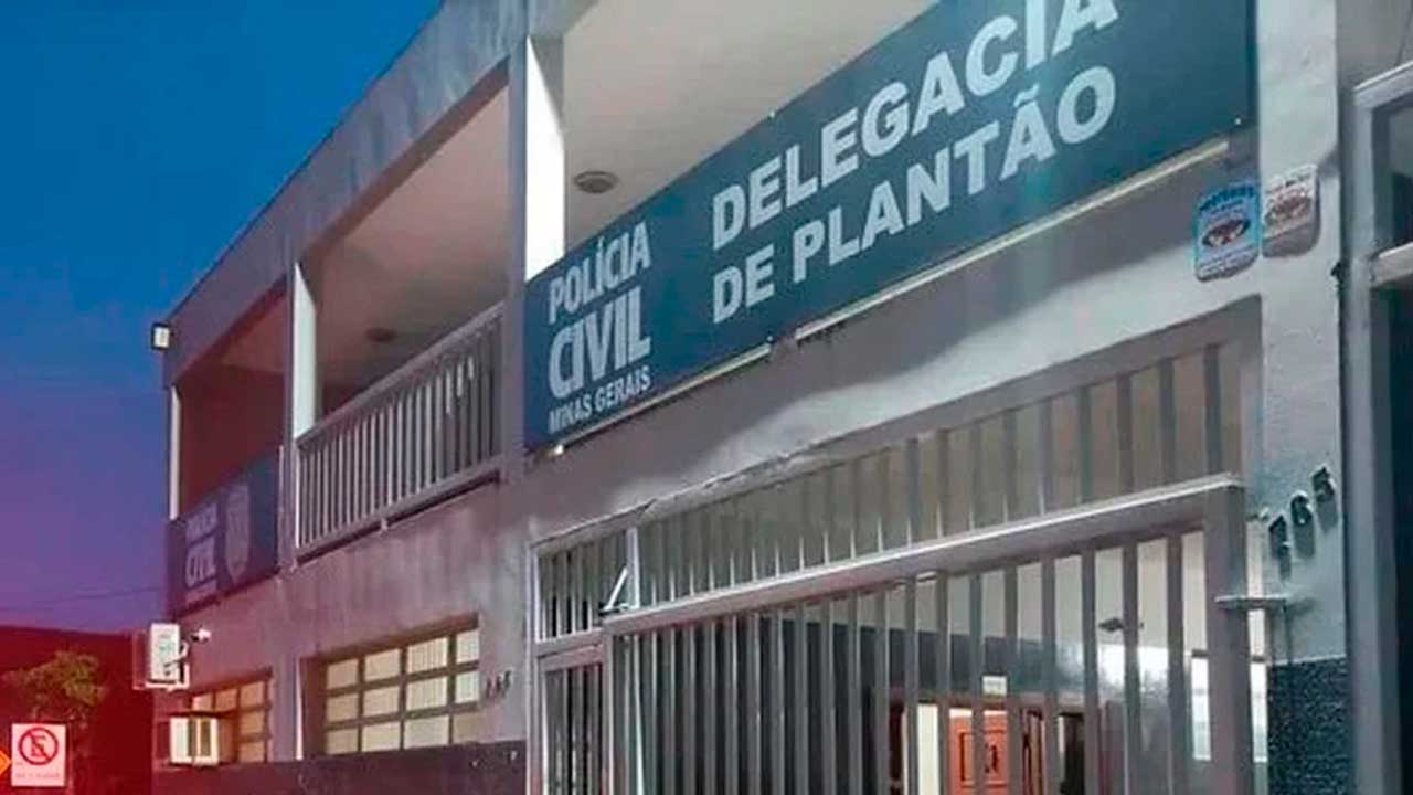 Fachada delegacia de Polícia Civil de Patos de Minas