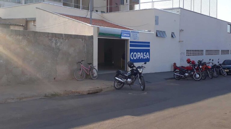 Fachada da Copasa de João Pinheiro
