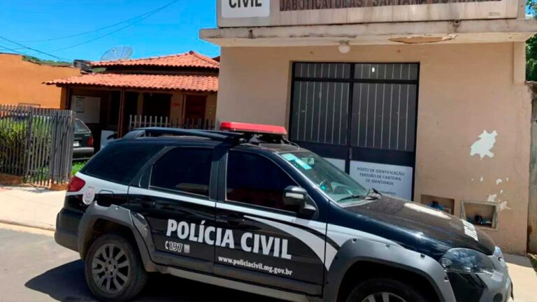 Fachada Polícia Civil de Jaboticabas em Minas Gerais