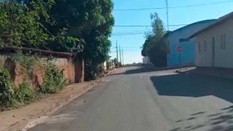 Rua sem iluminação em Luizlândia do Oeste (JK)