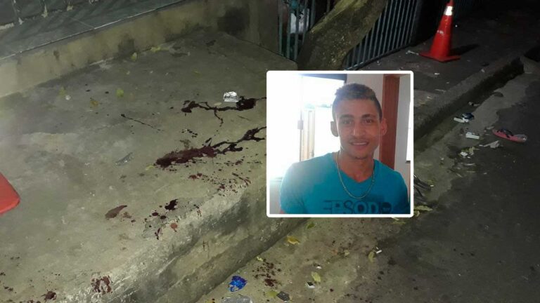 Local onde jovem foi baleado