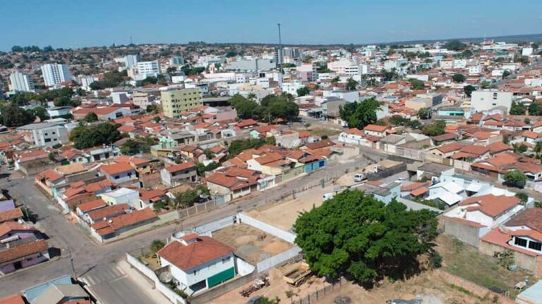 Imagem aérea de João Pinheiro