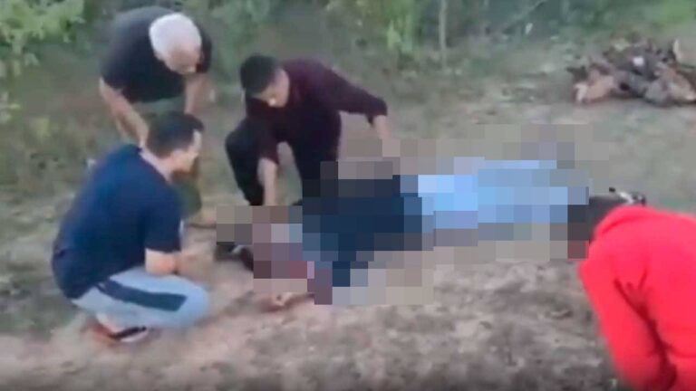 Momento em que suposto assaltante morre após oração de Pastor