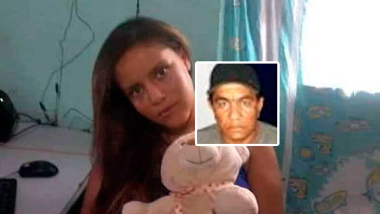 Andreia Ribeiro que na época tinha 17 anos de idade