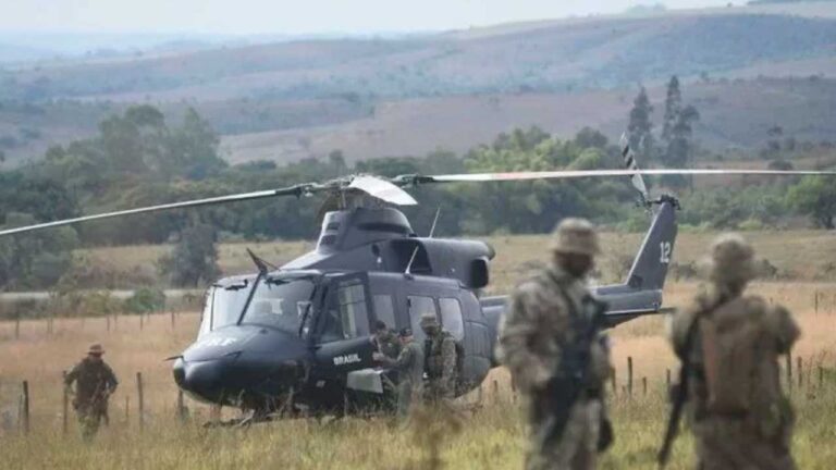 Policiais cercam Lázaro, criminoso atira e policial é socorrido de helicóptero