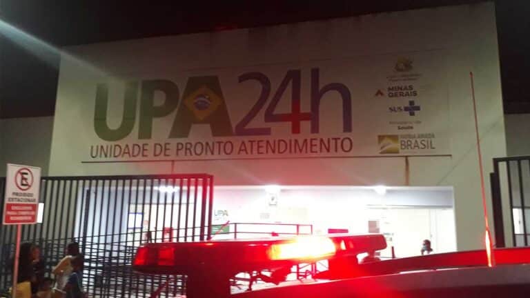 Fachada da Unidade de Pronto Atendimento de João Pinheiro