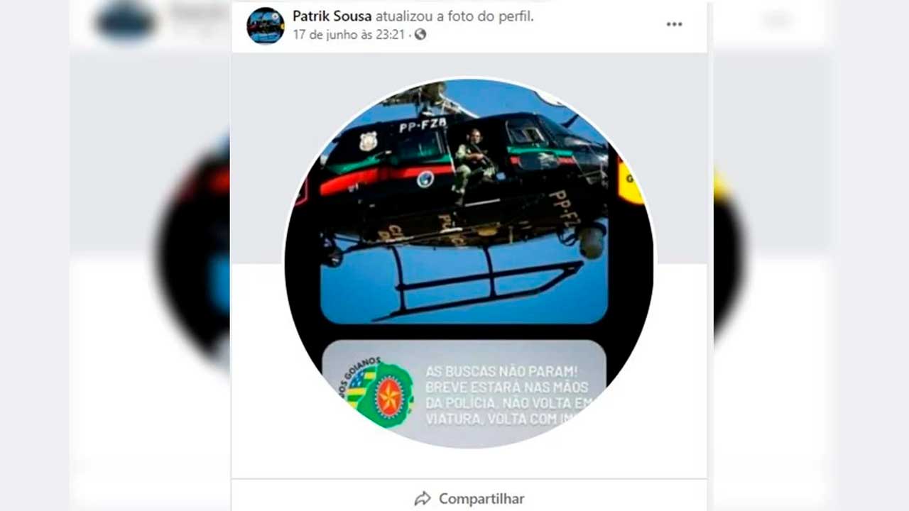 Na mata, Lázaro Barbosa criou perfil fake para acompanhar notícias; veja