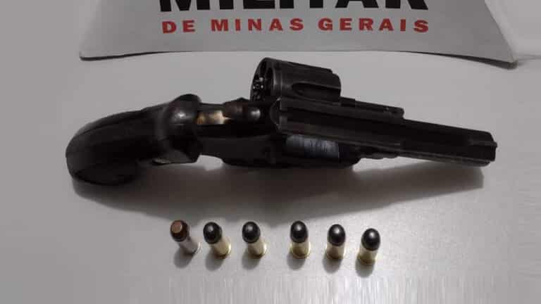 Atirador é preso portando ilegalmente sua arma de fogo na zona rural de Brasilândia de Minas