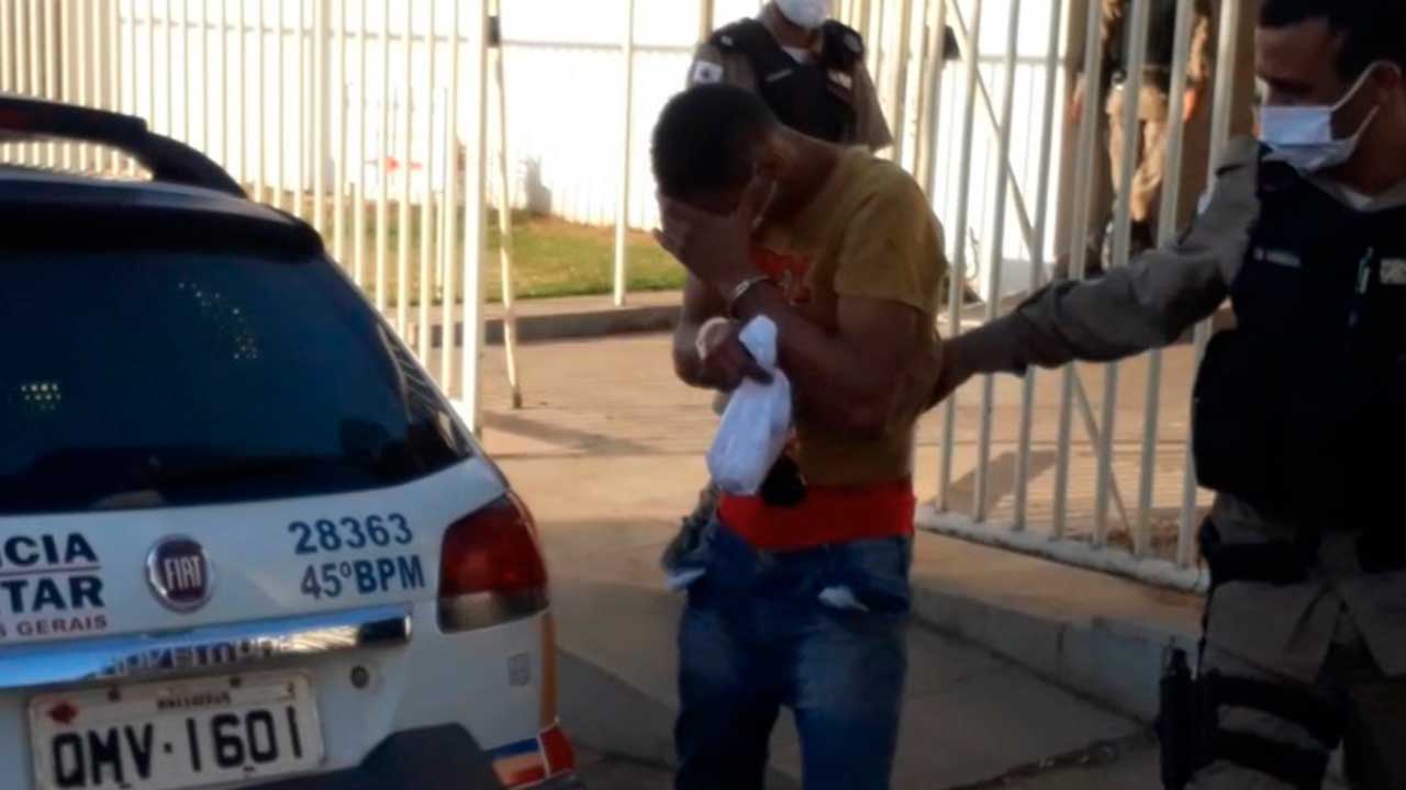 Polícia prende suspeito de assalto a posto de combustível em João Pinheiro; menor também foi apreendido