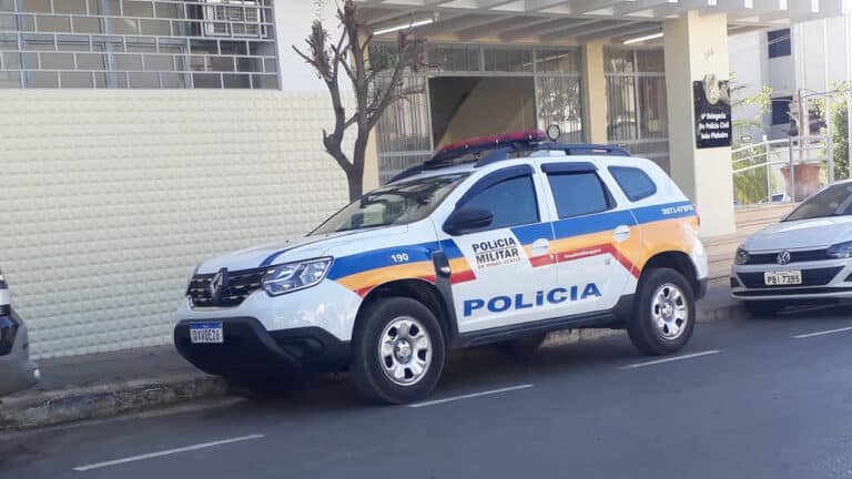 Homem é preso portando faca na cintura nas Lages, em João Pinheiro