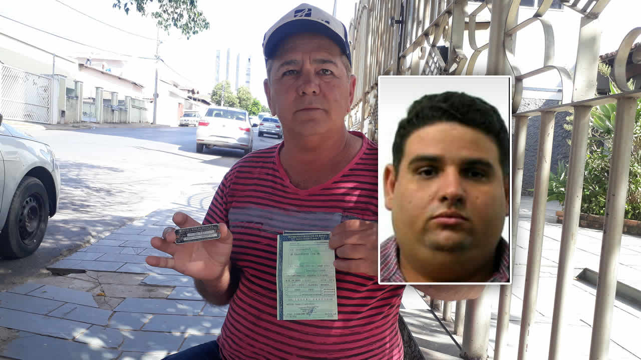 Pinheirense que foi vítima de golpe pede ajuda para encontrar caminhão levado por estelionatário em 2016