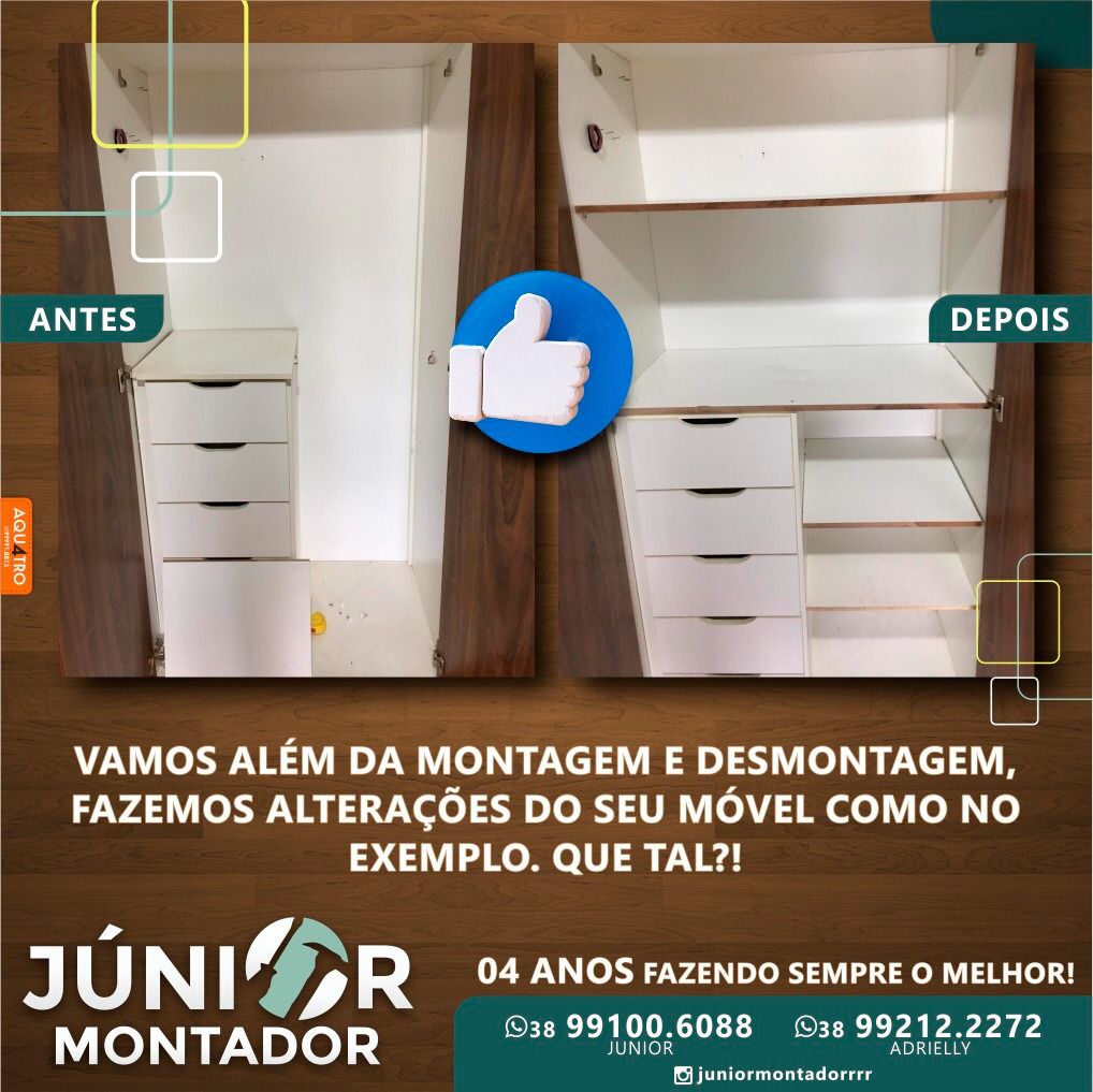 Conheça Júnior Montador, profissional com mais de 4 anos de experiência que vem se destacando em João Pinheiro