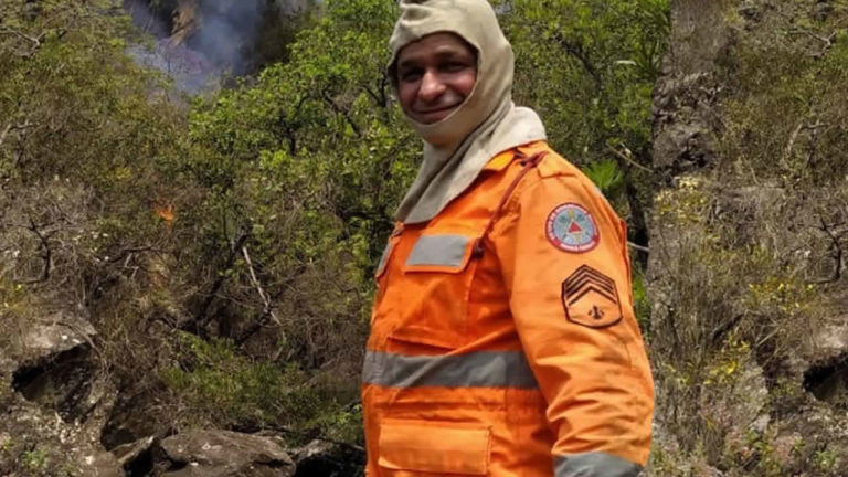 Bombeiro morre após sofrer mal súbito durante ação de combate a incêndio em Arinos