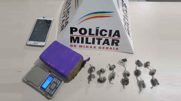 Através de denúncias, PM localiza e prende suspeitos de tráfico de drogas em João Pinheiro