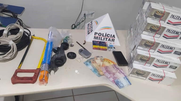 Organização criminosa responsável por receptação e tráfico de drogas em João Pinheiro é desmantelada pela PM