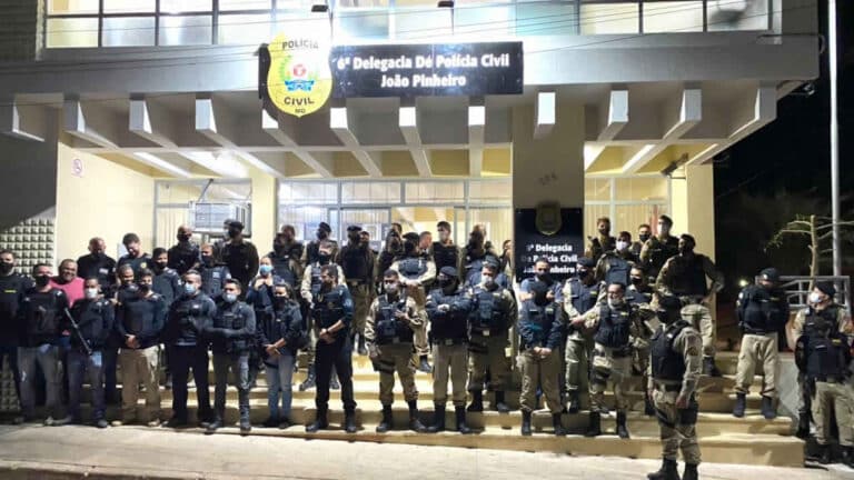União entre as forças de segurança de João Pinheiro tem mostrado resultados positivos nos últimos meses