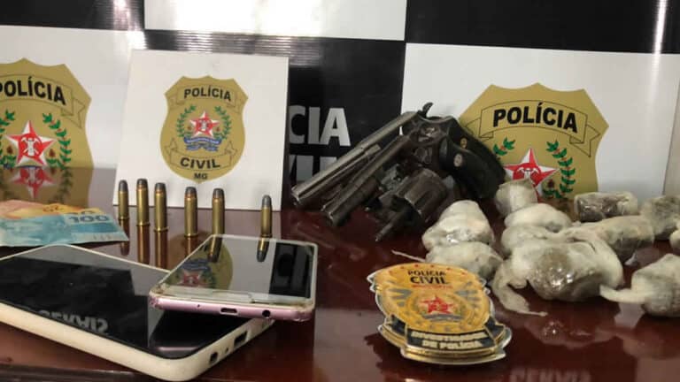 Operação contra o tráfico termina com seis pessoas presas e armas de fogo apreendidas, em Buritis