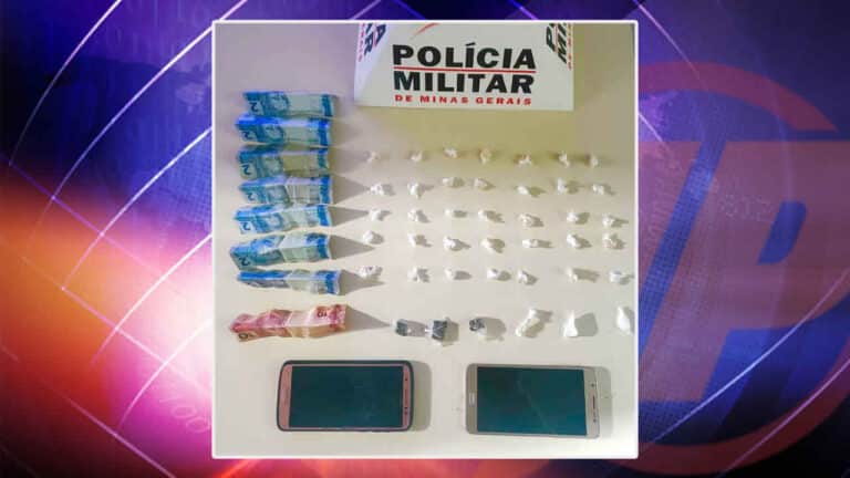 PM prende quatro jovens por suspeita de tráfico no Bairro Cais, em João Pinheiro