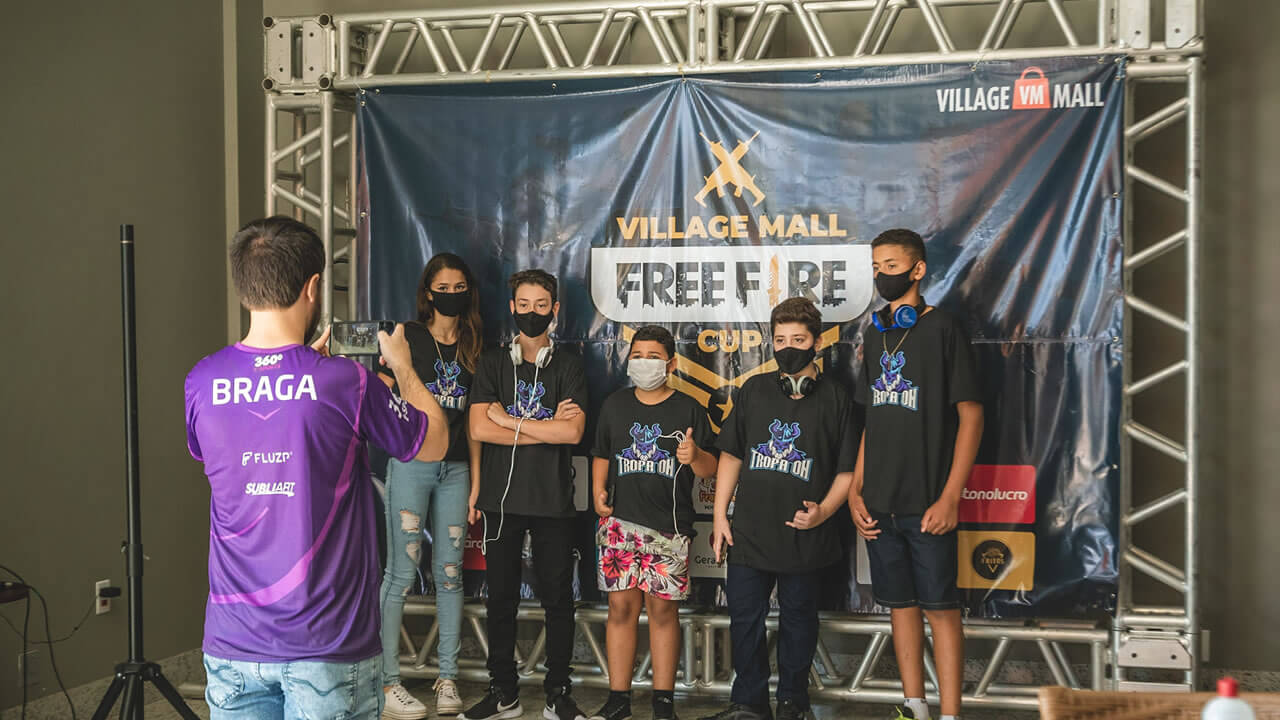 Campeonato de Free Fire mobiliza jovens e adultos em Shopping de João Pinheiro