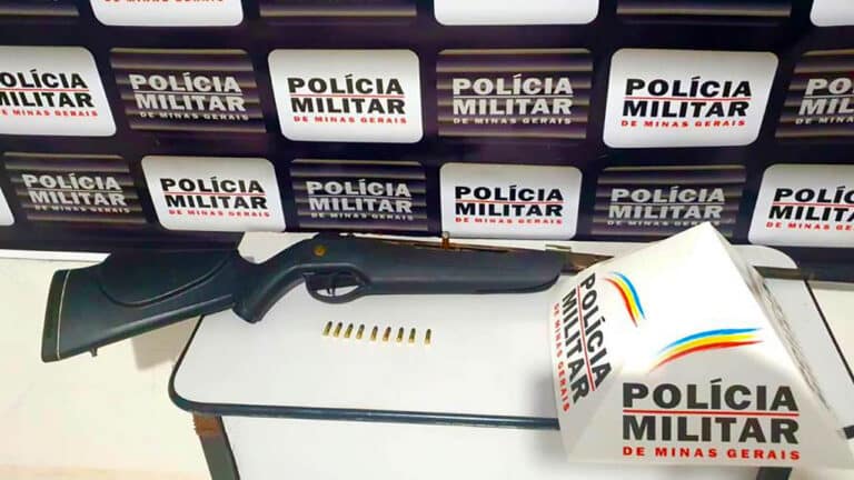 Ameaçado em casa por jovem e pronto para se defender, homem acaba preso por posse ilegal de arma de fogo em Canabrava