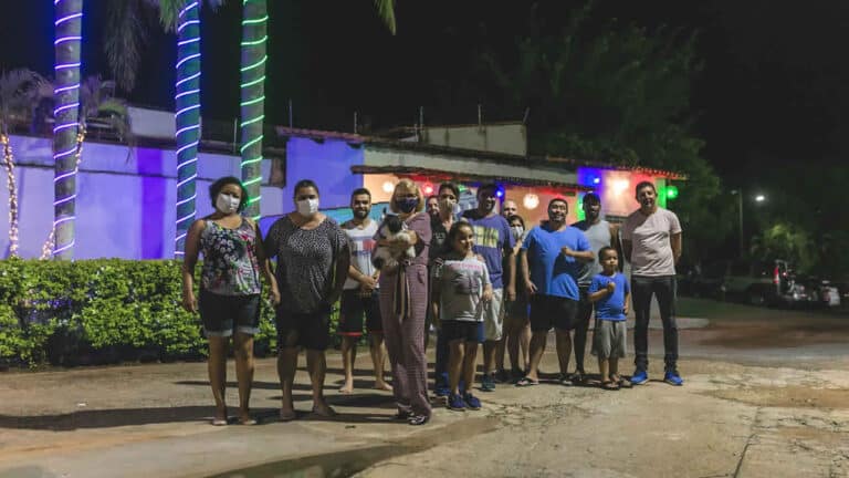 Clube Campestre entra no clima natalino e promove decoração sustentável em João Pinheiro