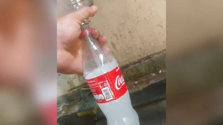 Morador relata água esbranquiçada nas torneiras no bairro Papagaio em João Pinheiro; COPASA explica