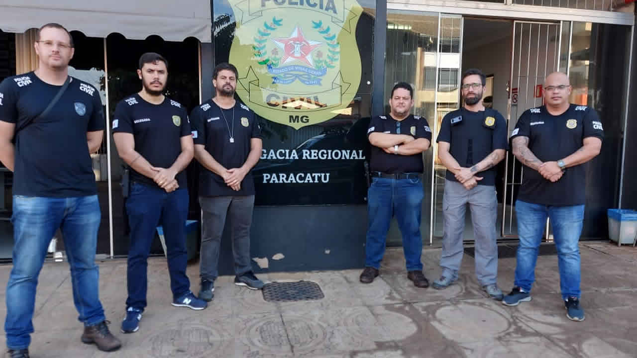 PC de Paracatu prende homem em flagrante por pornografia infantil; mega operação envolve vários estados