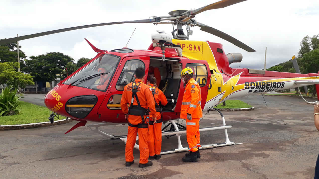 Vítima de acidente gravíssimo na BR-040 será transportada de helicóptero para Patos de Minas