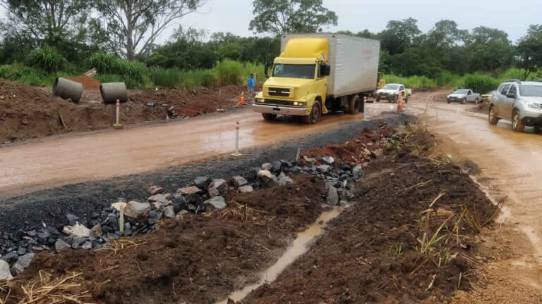 DER libera novo desvio na rodovia MGC-354 entre Presidente Olegário e Patos de Minas