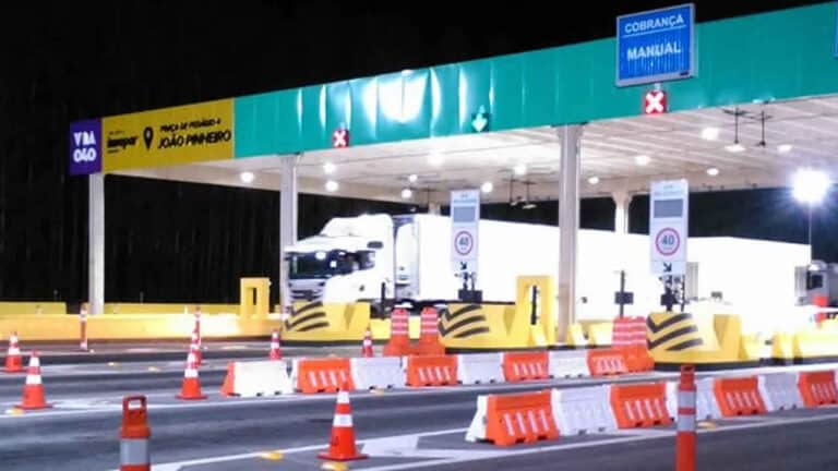 Pedágio da Via 040 rendeu R$1,3 milhão para João Pinheiro em 2021