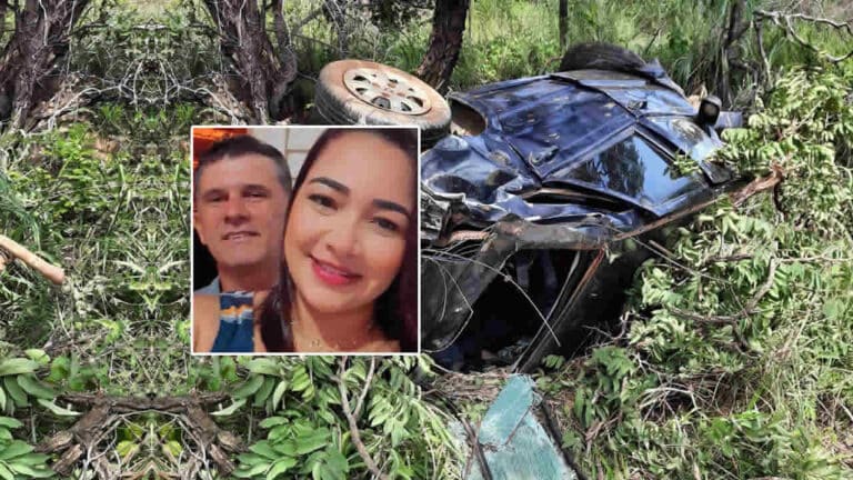 Família de Fruta D'antas que sofreu acidente grave na MG-181 pede ajuda para pagar por carro emprestado
