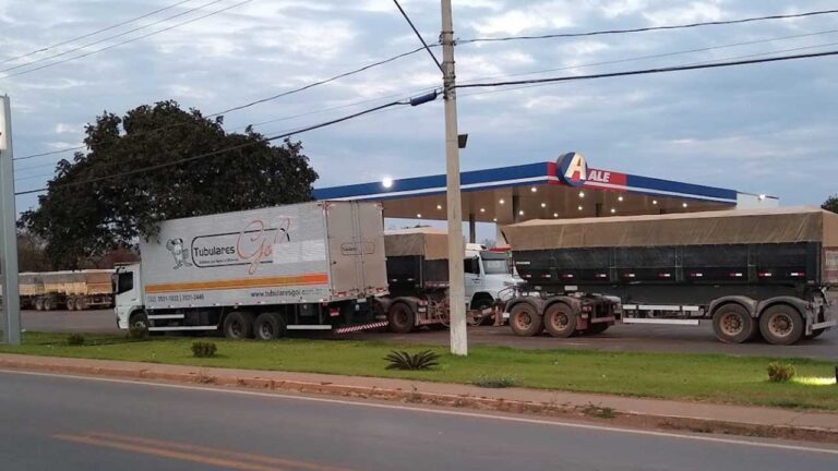 Em plena luz do dia, criminoso assalta posto de combustíveis às margens da MG-181, em Brasilândia de Minas
