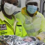 Mulher de 25 anos dá à luz a bebê dentro de ambulância da Via 040 em João Pinheiro