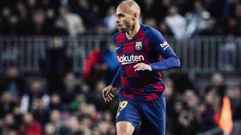 Martin Braithwaite pode sair do Barcelona na próxima janela de transferências
