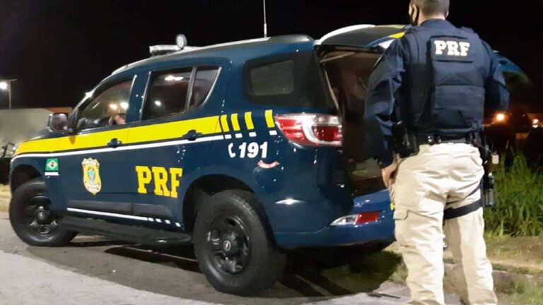 Suspeita de jogar recém-nascido em córrego é presa pela PRF tentando fugir para São Paulo
