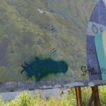 Vandalismo: em menos de 48 horas, outdoor em apoio a Bolsonaro é pichado em João Pinheiro