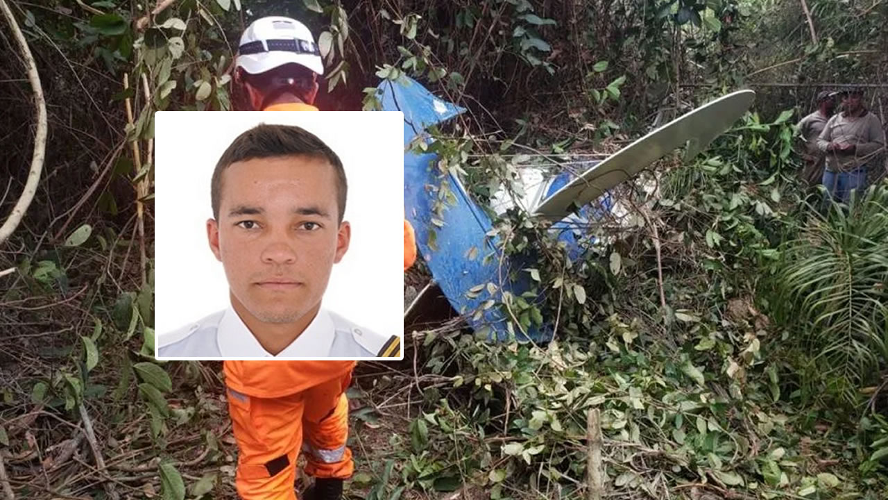Avião pulverizador cai na zona rural de Brasilândia de Minas; bombeiros buscam pela aeronave e piloto