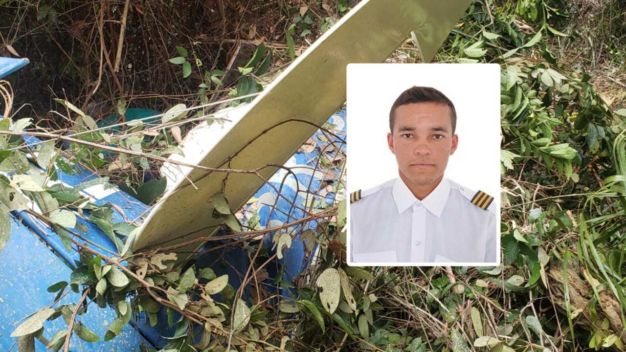 Aeronave que caiu em Brasilândia não tinha certificado para voar; piloto era natural de Coromandel