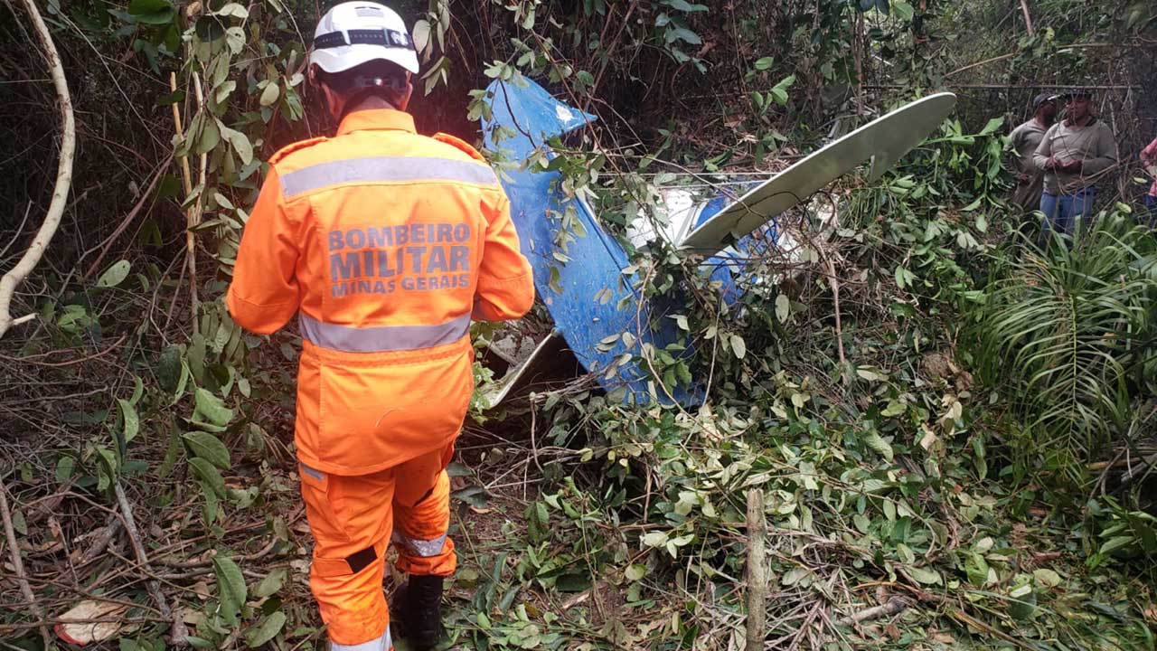 Aeronave que caiu em Brasilândia não tinha certificado para voar; piloto era natural de Coromandel