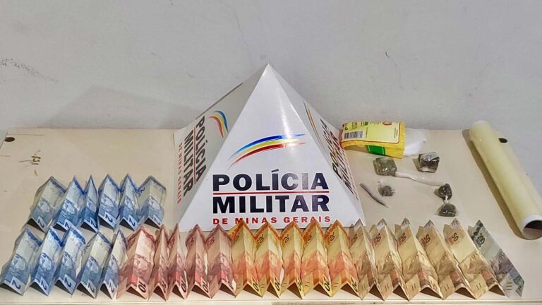 Dois usuários e um traficante são presos pela Polícia Militar em João Pinheiro após flagrante no Bairro Esplanada