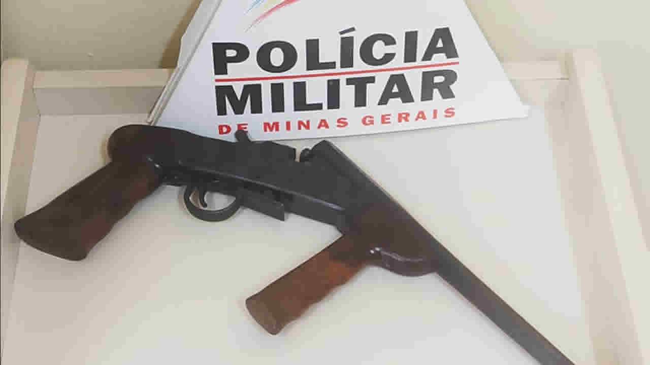 Trabalhador rural é preso por posse ilegal de uma espingarda calibre 36 em João Pinheiro