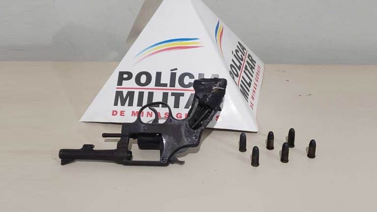 Polícia Militar evita homicídio após prender jovem armado no Papagaio em João Pinheiro